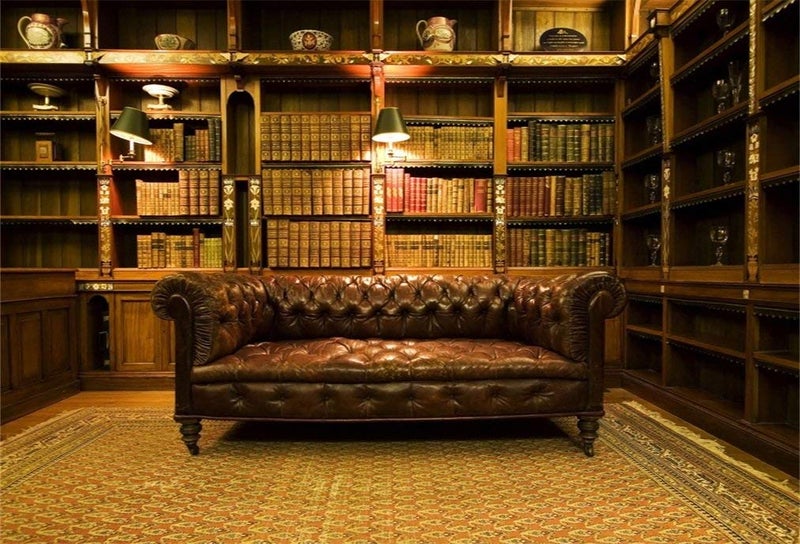 Leyiyi خلفية تصوير ليي 8x6 قدم خلفية دراسة عتيقة إطار رف ملكي فاخر مكتب سجادة 3D أريكة جلدية قلعة عتيقة كتب غلاف صلب فوانيس عتيقة صورة بورتريه دمى استوديو من الفينيل - Image 2